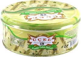 Üçel Antep Fıstıklı Tahin Helvası 830 gr Teneke